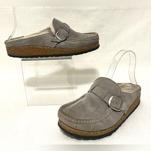 BIRKENSTOCK suede slippers size 38